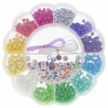 KORALIKI DO NAWLEKANIA BIŻUTERIA 16X18X2 MC SKRZYNKA 240 el.