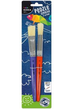 Kidea Pędzle grube 2 szt.