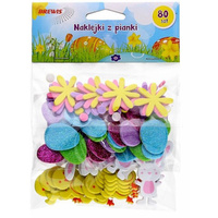 NAKLEJKI WLK 80SZT MIX