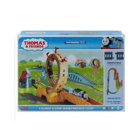 Fisher Price Tomek i Przyjaciele Epicka Pętla Plac Remontowy