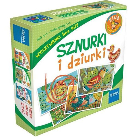 Granna Gra Sznurki i dziurki-wyszywanie bez igły