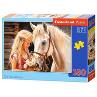 Puzzle 180 el.  B-018536 My Friend Horse