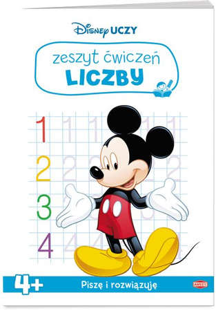 DISNEY UCZY Miki.  Zeszyt ćwiczeń. LICZBY