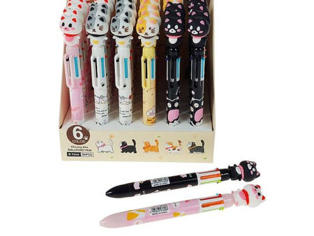 długopis 6 kolorów