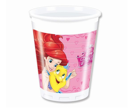 Kubeczki plastikowe (WM) Princess Dreaming (Disney) 200ml, 8 szt. (SUP