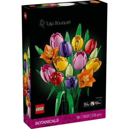 Klocki LEGO Botanicals, Bukiet tulipanów 11501