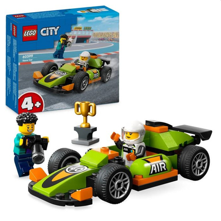 Klocki Lego City 60399,  Zielony samochód wyścigowy