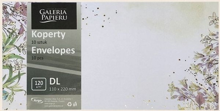 Koperta DL UMBRIA K., 120g/m2, op/10szt.