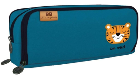 Piórnik 3-komorowy BEBE Friends Tygrys