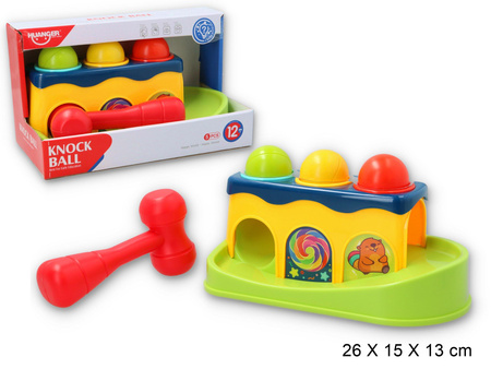 Gra zręcznościowa dla maluszków-młotek