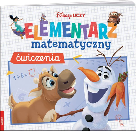 DISNEY UCZY MIX.  Elementarz matematyczny. Ćwiczenia