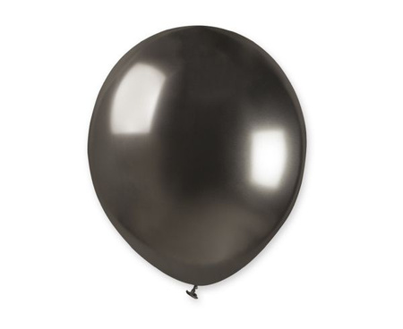 Balony AB50 shiny 5' - grafitowe 90/ 100 szt.