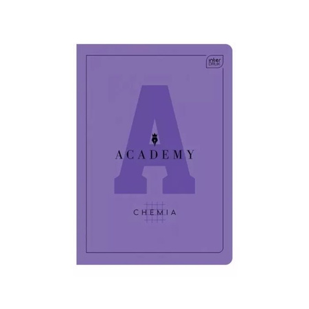 ZESZYT A5 60 kartek, kratka # CHEMIA ACADEMY