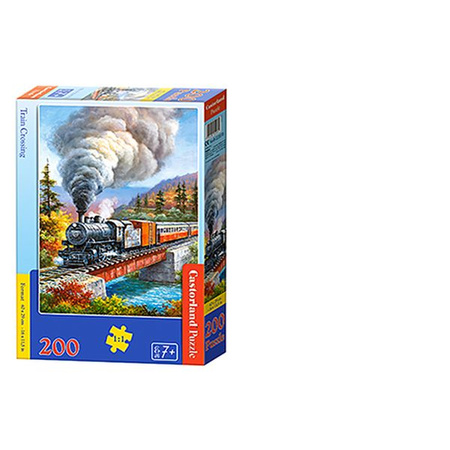 Castorland Puzzle 200 B-222070 Train Crossing