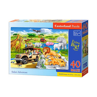 Castorland Puzzle 40  el. Maxi B-040322-1 Safari Adventure