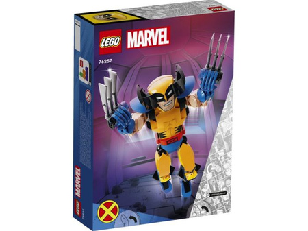 Klocki Lego Marvel Figurka Wolverine'a do zbudowania 76257