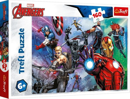 PUZZLE 160 ZAWSZE GOTOWI BOHATEROWIE