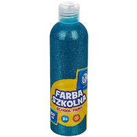 Farba Szkolna  250ML BROKAT TURKUS