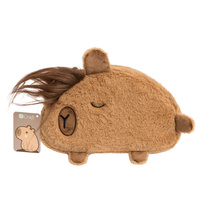 Piórnik pluszowy Kapibara 18x11x5cm