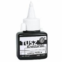 TUSZ KREŚLARSKI ASTRA 35 ML - CZARNY PERŁA