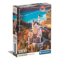 Puzzle 1000 el. Zamek Nauschwstein Clementoni