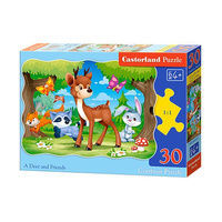 Castorland Puzzle  30 el.  B-03570-1 A Deer and Friends