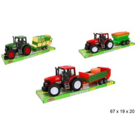 TRAKTOR Z MASZYNĄ ROLNICZĄ