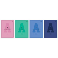 Zeszyt A5 60 kartek, kratka # M 90g ACADEMY HYBRID