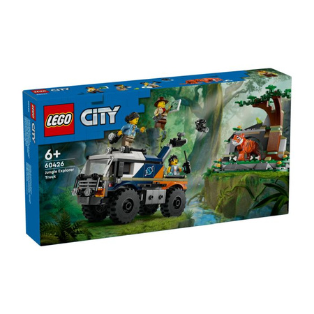 Klocki LEGO City Terenówka badacza dżungli, 60426