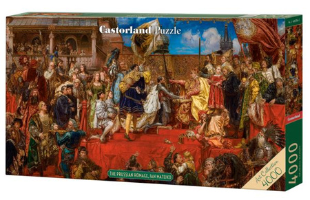 Puzzle 4000 el. The Prussian Homage Hołd Pruski Jan Matejko Castorland