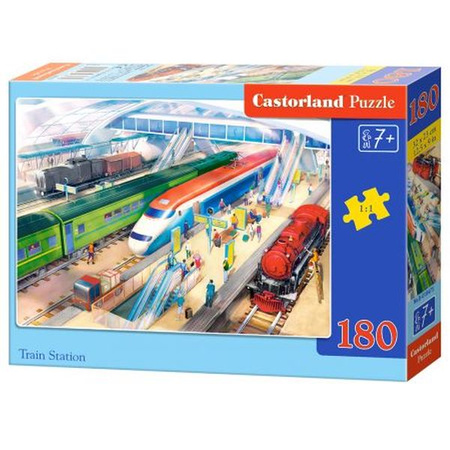 Castorland Puzzle 180 el. Train Station