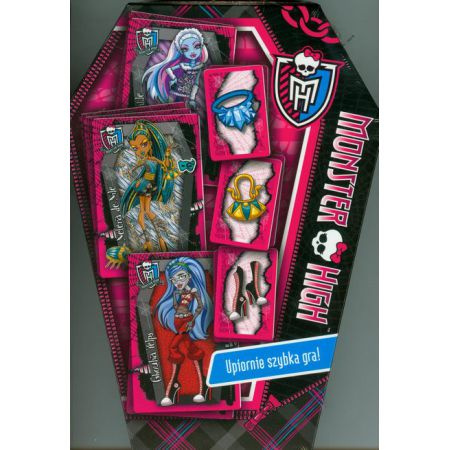 Egmont Upiornie szybka Gra Monster High