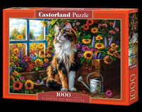 Castorland Puzzle 1000 el. BLOOMING CAT Meditation
