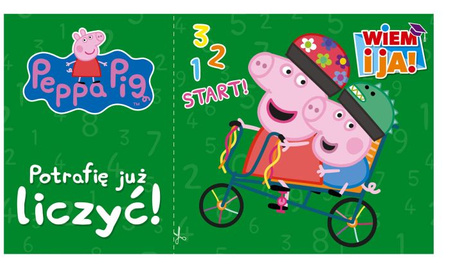 Książeczka Świnka Peppa- Potrafię już liczyć- seria Wiem i ja!