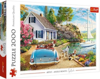 Puzzle 2000 el. WAKACYJNA PRZYSTAŃ Trefl