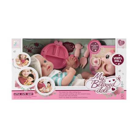 Lalka Bobas 30cm z akcesoriami MEGA CREATIVE 571261 38X21X14