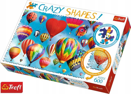 Puzzle 600 el. Crazy Shapes Balony