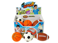 Piłka piankowa śr.12,5cm, display 12szt