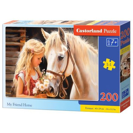 Puzzle 200 B-222315 My Friend Horse