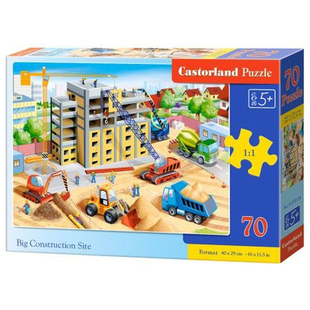 Castorland Puzzle 70 el. Construction Site