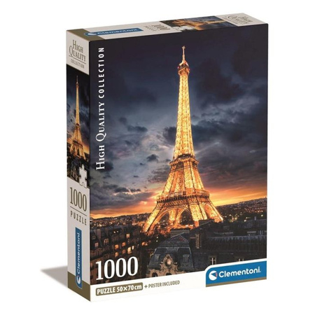 Puzzle 1000 el. Compact Tour Eiffel