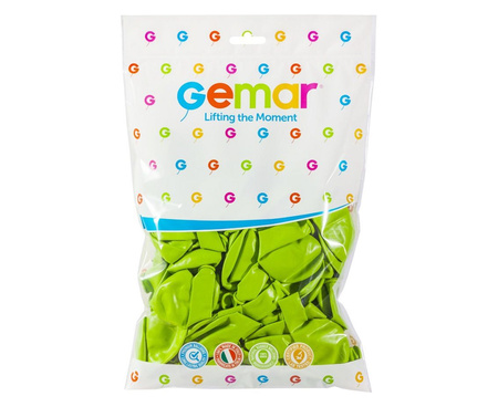 Balony G90 pastel 10' 26cm - pistacjowe 011/ 100 szt.