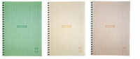 Kołonotatnik A4-160 k.- kratka mix wzorów