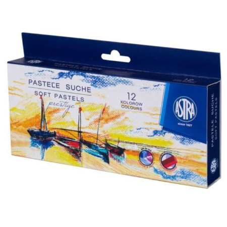 Pastele suche 12 kolorów, Astra Prestige