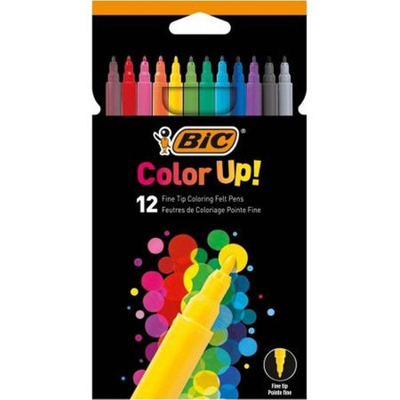 FLAMASTRY COLOR UP 12 BIC INTENSITY