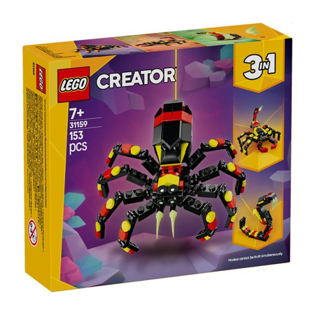 LEGO Creator 31159 Dzikie zwierzęta: Niesamowity pająk