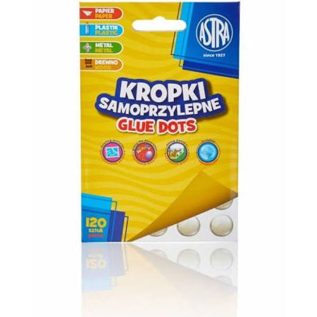 Astra Kropki Samoprzylepne Glue Dots 120 sztuk