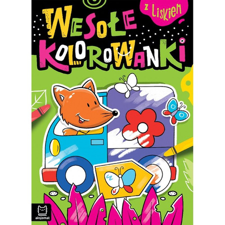 Wesołe kolorowanki z liskiem