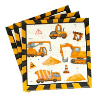 Serwetki papierowe - plac budowy (20 szt.) - FSC Mix Credit