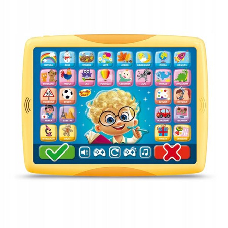 Smily Play Smart Tablet Młody Ekspert Pytania Piosenki Zabawka